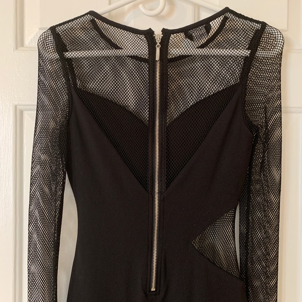 Bebe Fishnet Dress - Picture 5 of 8